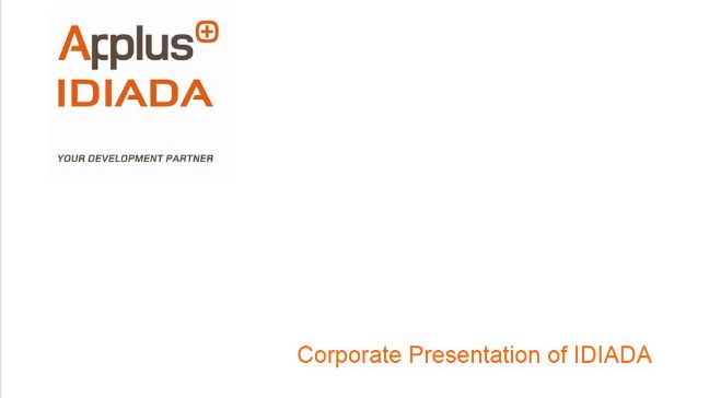 corporate presentation Applus IDIADA